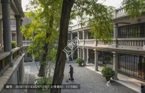 天津慶王府庭院