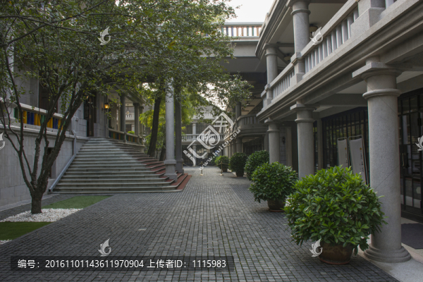 天津慶王府庭院