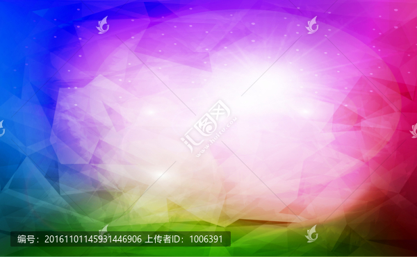 幾何背景染色玻璃