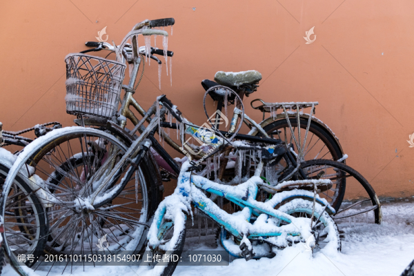 冰雪自行車