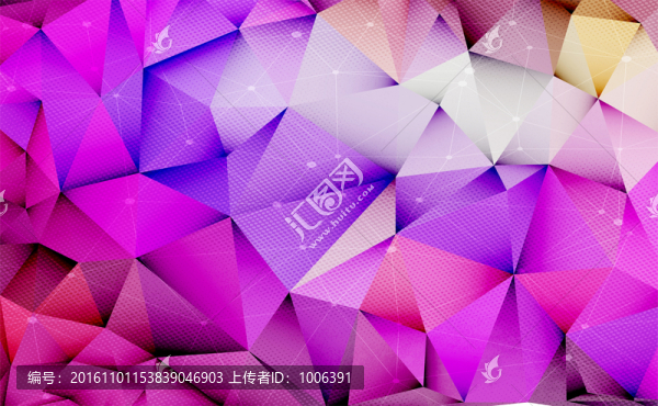 幾何背景染色玻璃