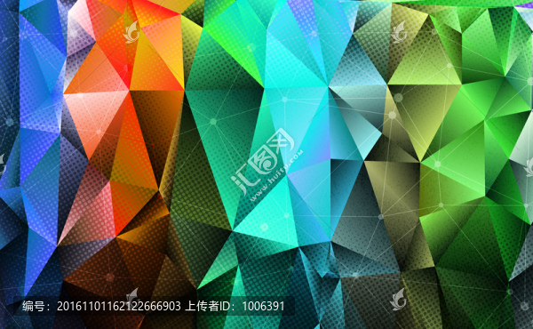 幾何背景染色玻璃