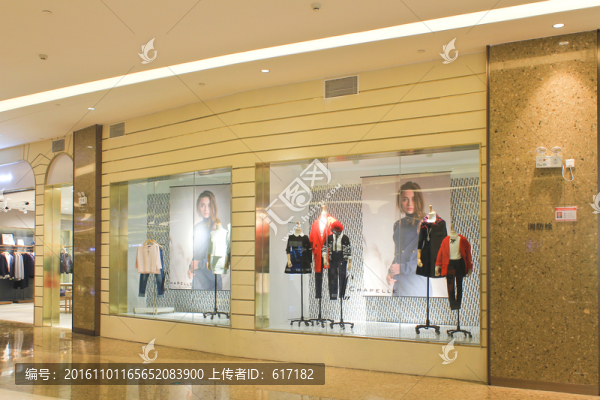 服裝,櫥窗