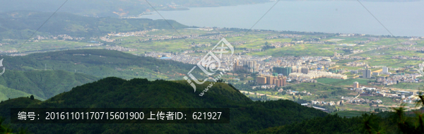 新農(nóng)村俯視圖