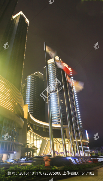 購物中心,夜景