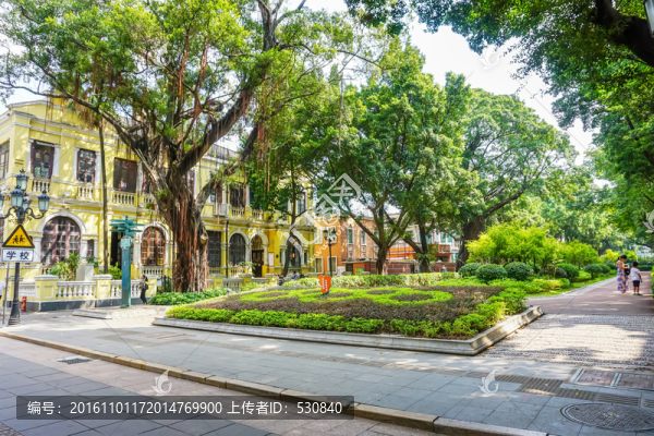 廣州租界老建筑,沙面老街