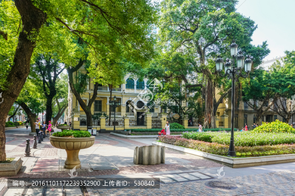 廣州租界老建筑,沙面老街