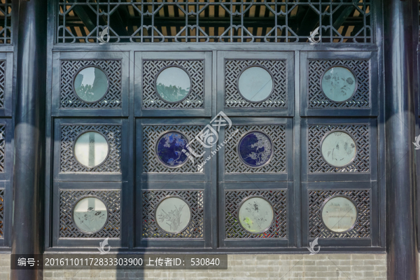 中式窗戶,明清建筑