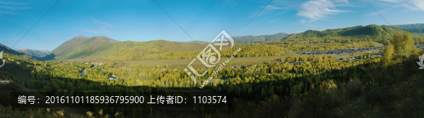 禾木長(zhǎng)卷