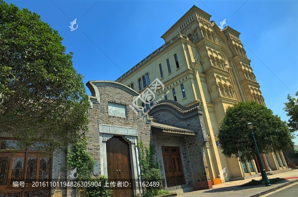 巴金故居,白鹿上書院教堂