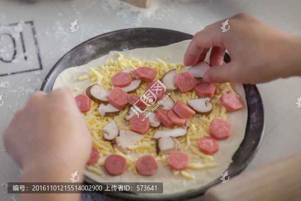 制作披薩