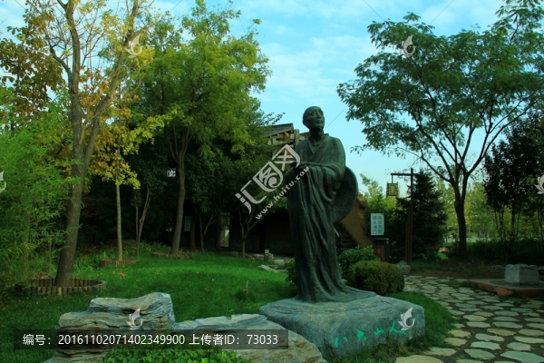 八大山人雕塑