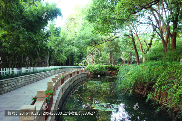 公園一角