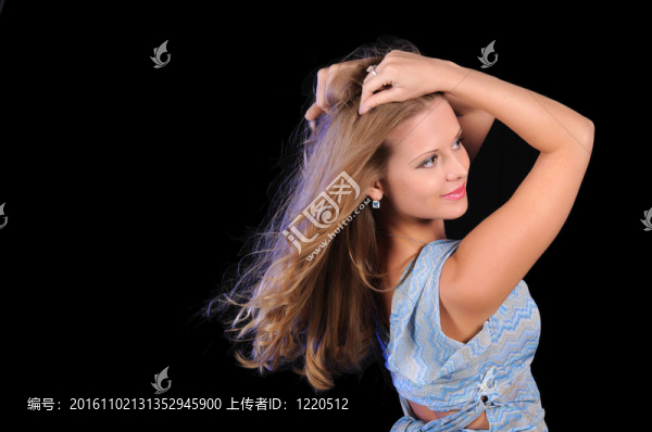 一個(gè)年輕女孩的肖像