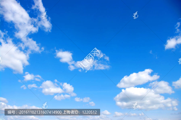 藍(lán)色的天空