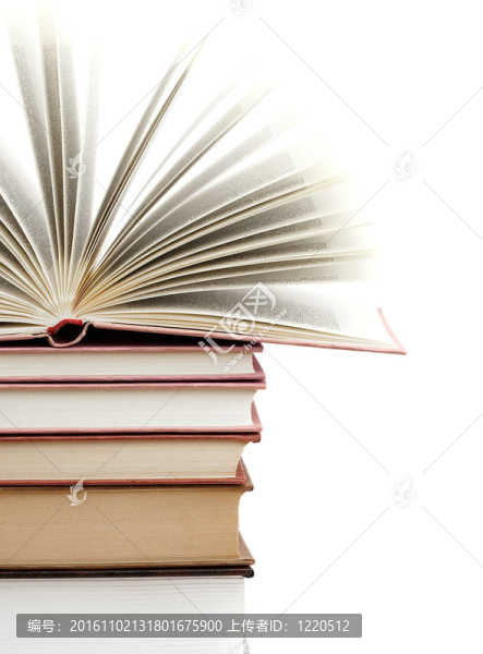 打開的書
