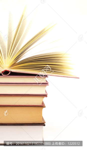 打開的書樁