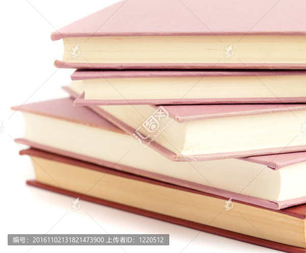 一堆書