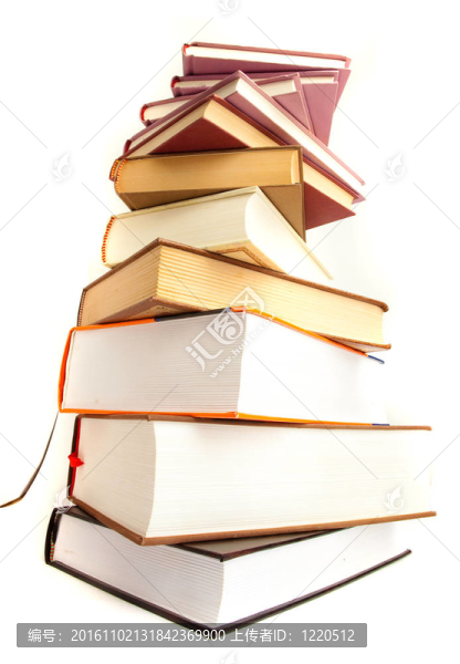 一堆書