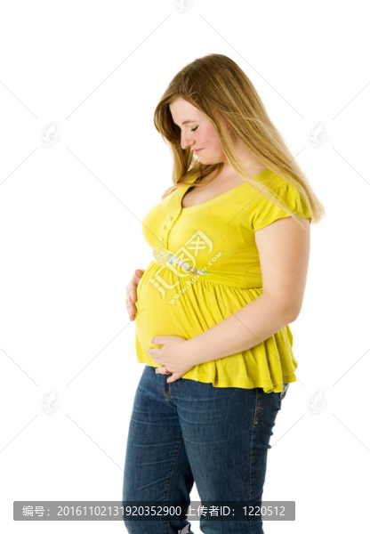 懷孕的女人