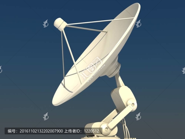 衛(wèi)星天線。