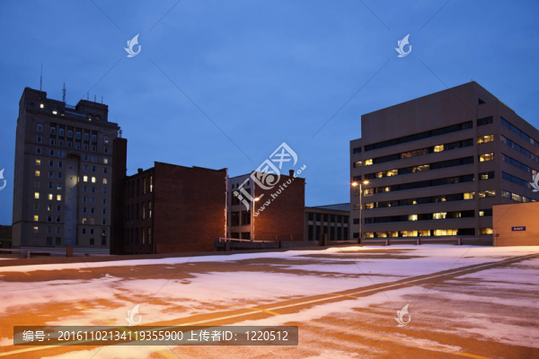 Canton市中心；俄亥俄