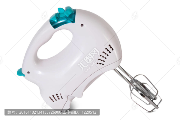 白色電動食品攪拌機