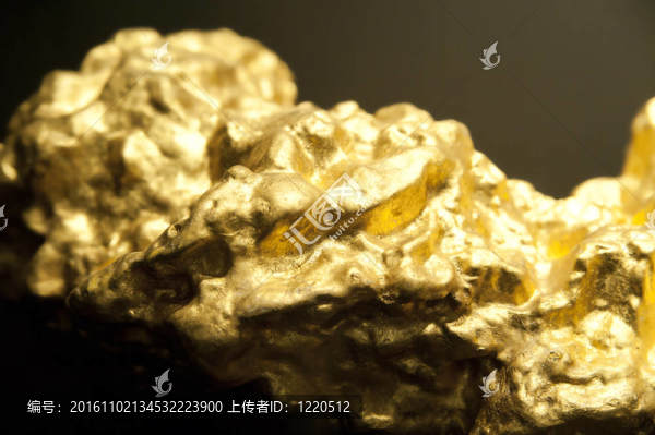 一個(gè)金塊的細(xì)節(jié)