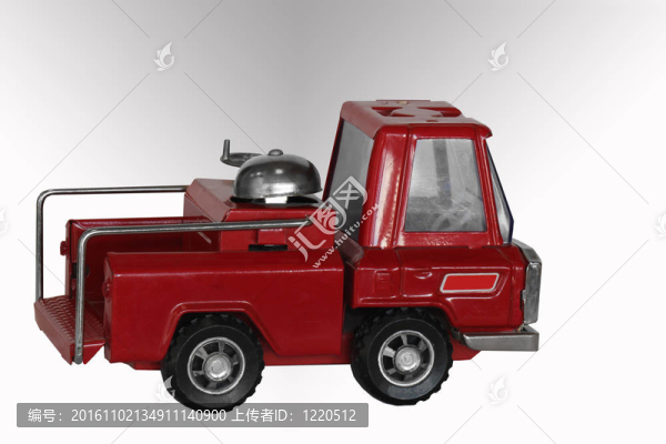 舊紅消防車