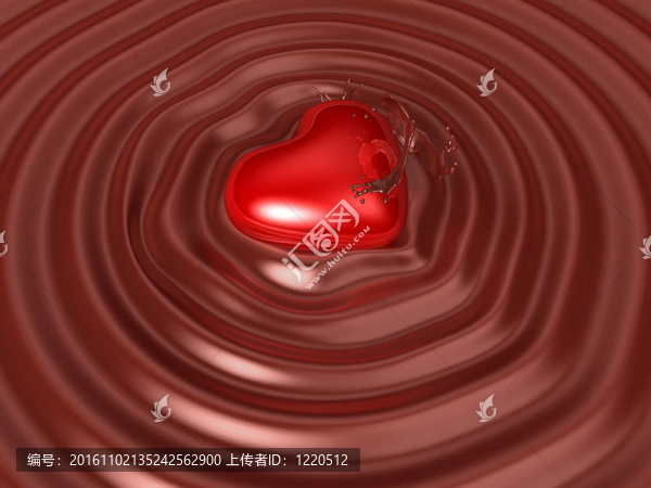 情人巧克力3D藝術