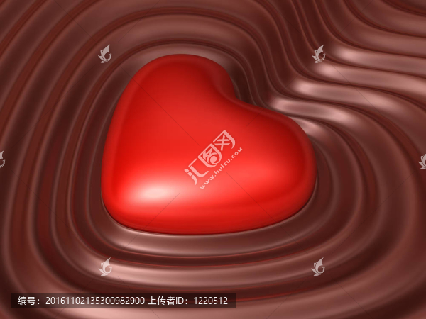 情人巧克力3D藝術(shù)