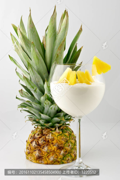 奶油和菠蘿