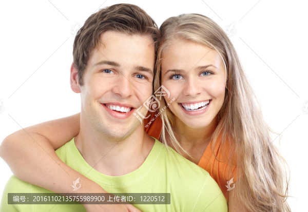 戀愛中的年輕夫婦