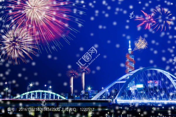 臺北市煙花