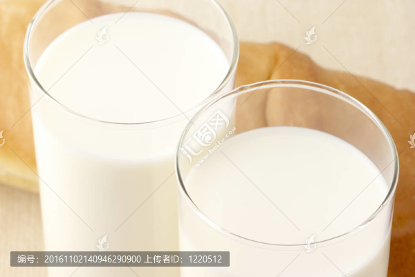 牛奶和面包