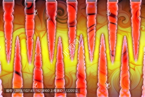 冰柱紅色幻想