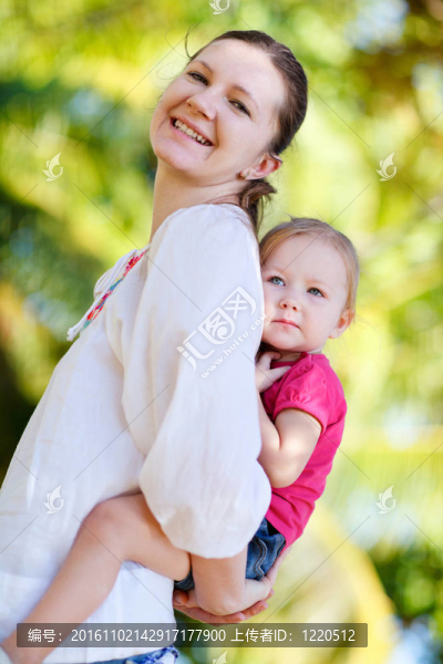 母女肖像