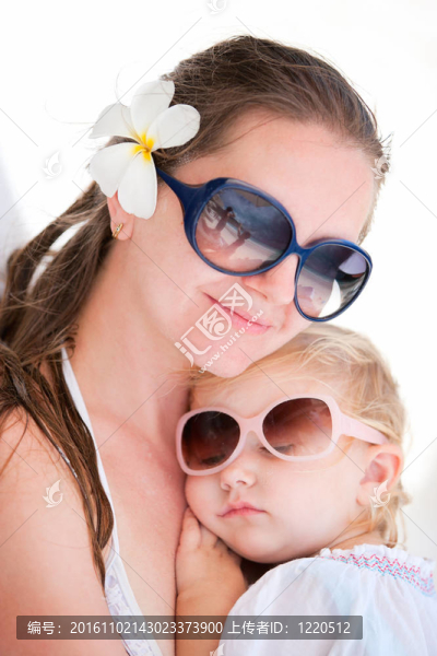 母女肖像