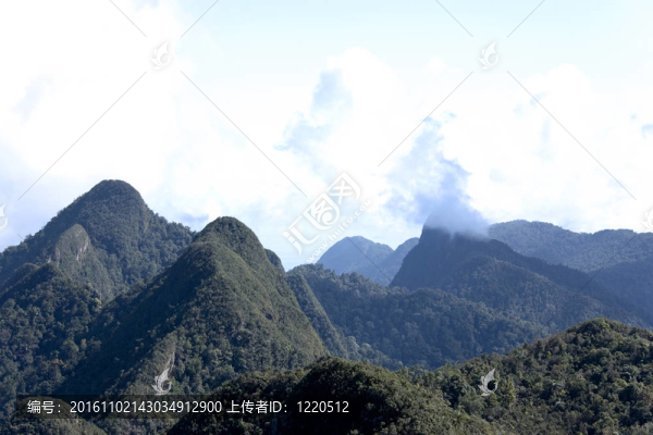 浮羅交怡島的山脈