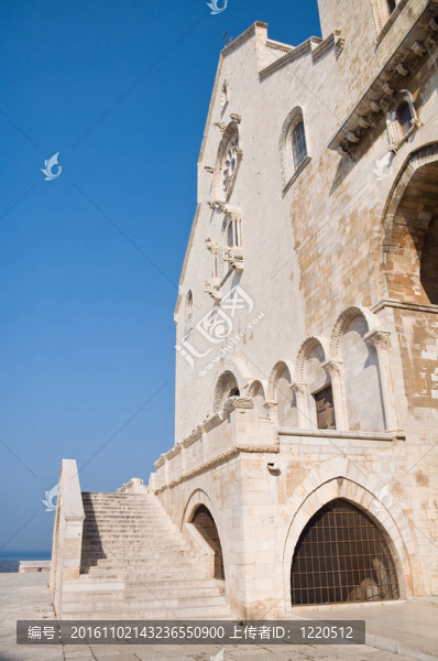 大教堂。Trani。Apulia。