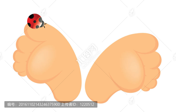 滑稽可笑的腳