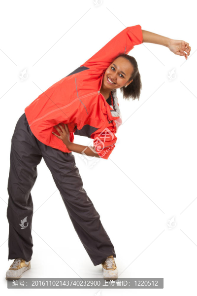 運(yùn)動(dòng)女孩的運(yùn)動(dòng)
