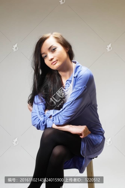 美麗女孩的肖像