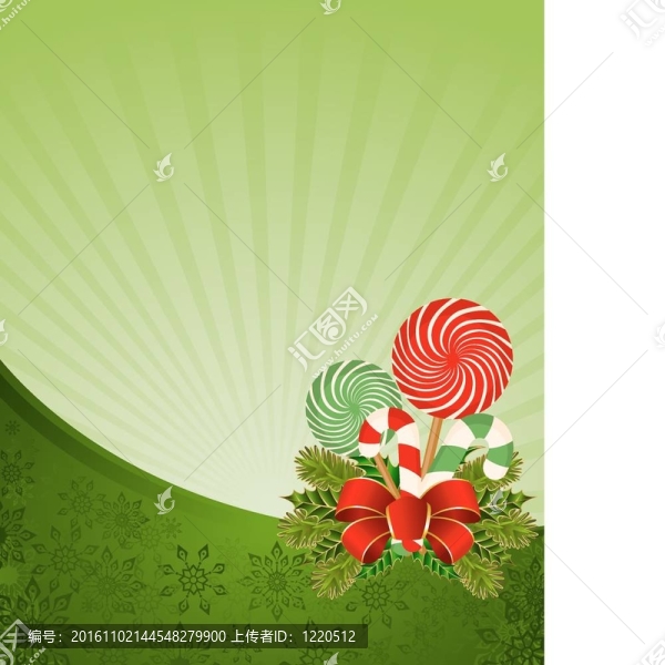糖果手杖的圣誕架