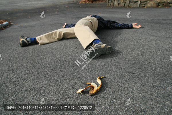 香蕉皮的事故