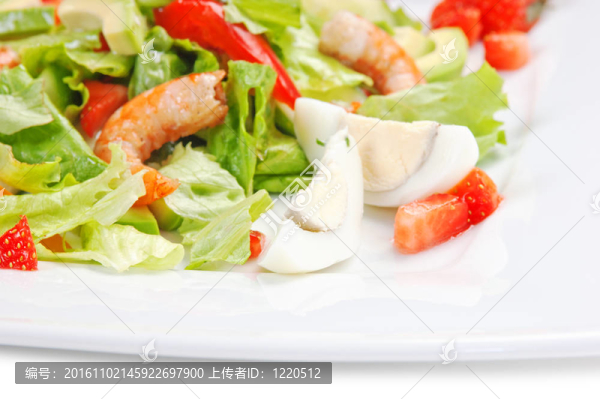 蝦蔬菜沙拉