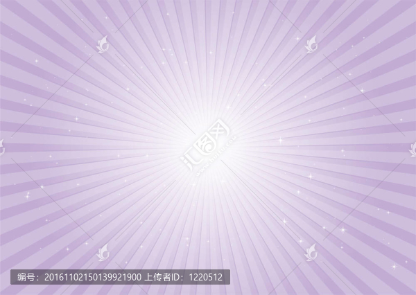 紫色徑向背景射線