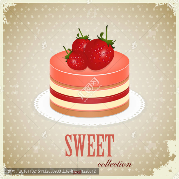 Strawberry海綿蛋糕