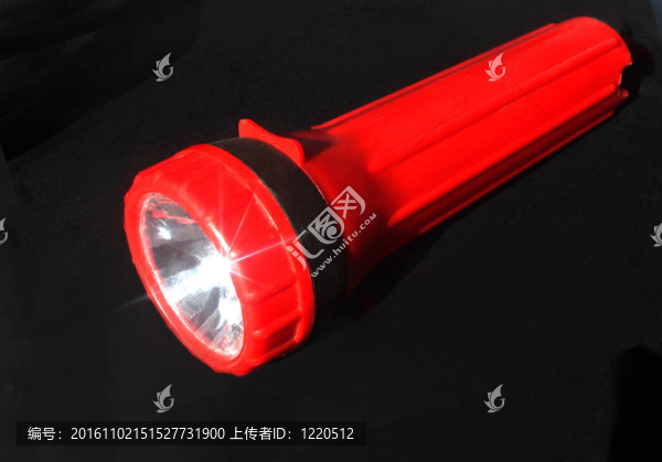 紅色手電