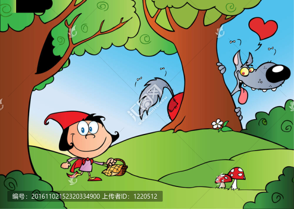 壞狼看小紅帽